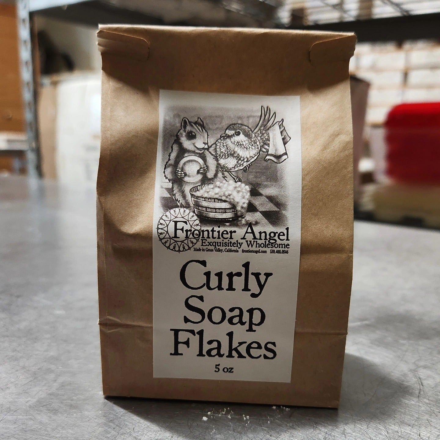 Curly Soap Flakes